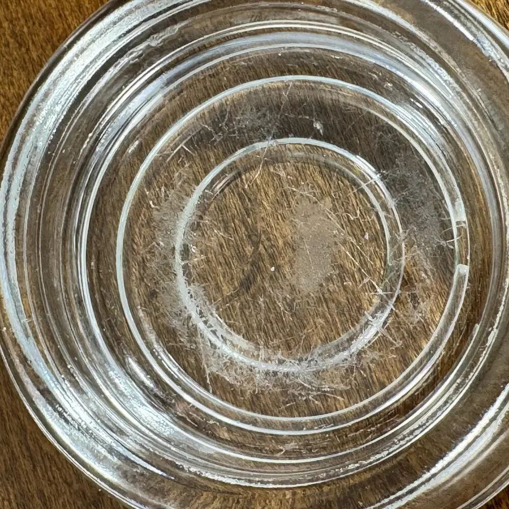 Unbranded vintage clear